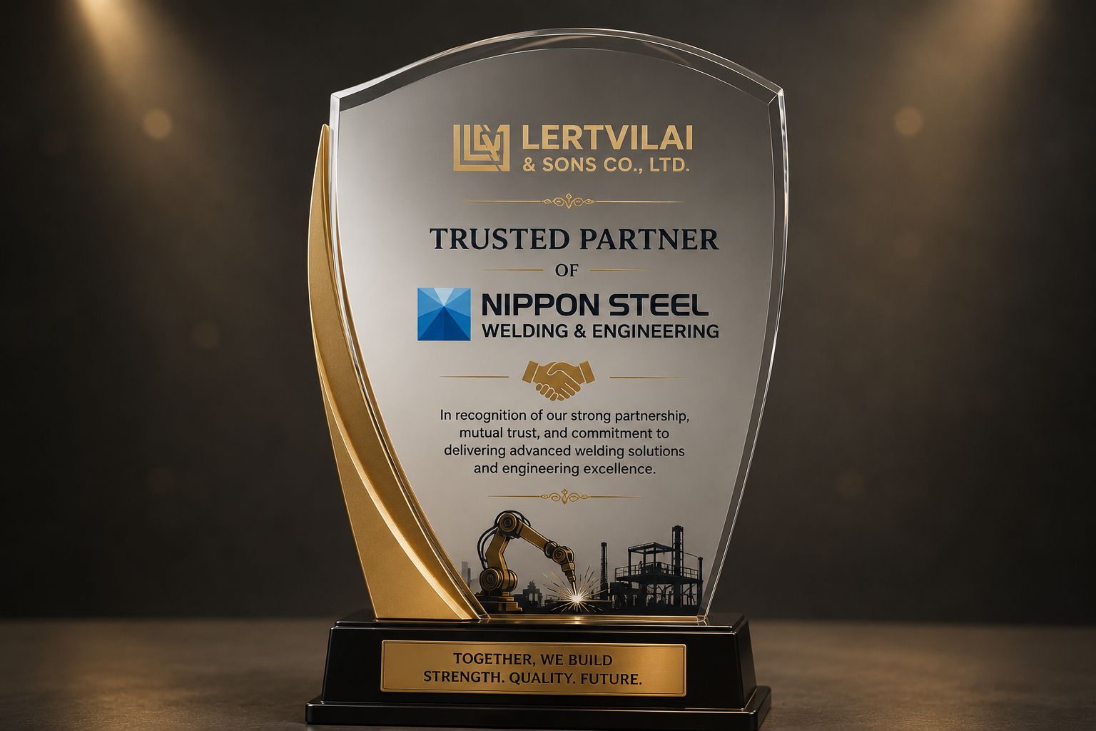 Trusted Partner of Nippon Steel Welding & Engineering