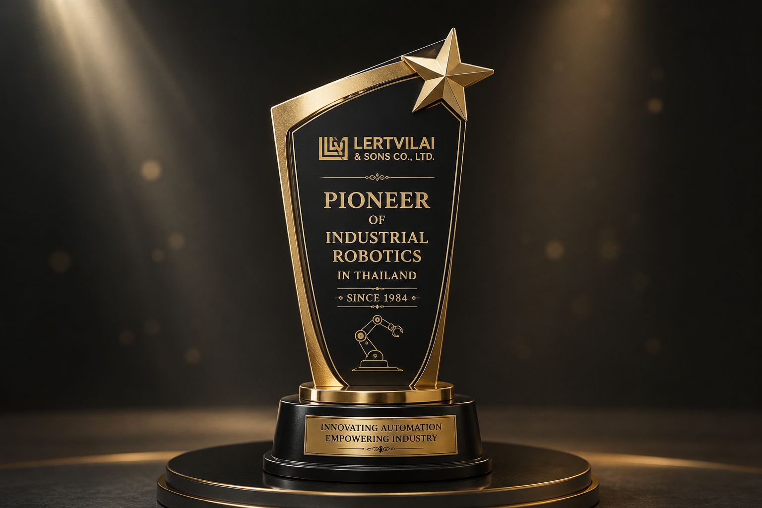Pioneer of Industrial Robotics in Thailand (Since 1984)